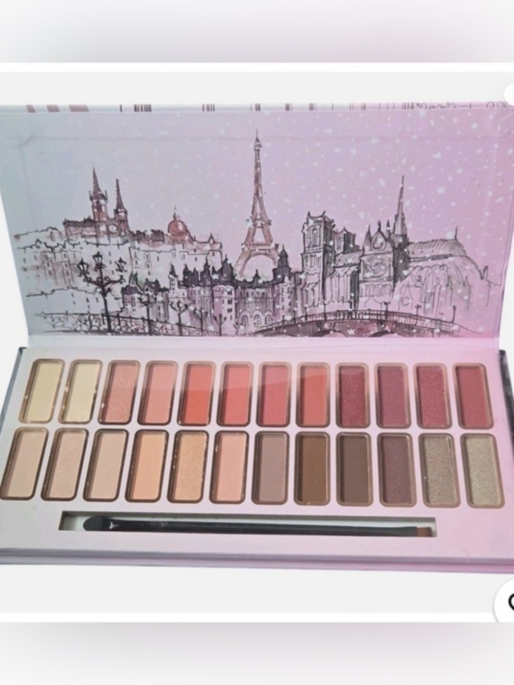 Elle Eyeshadow Palette — Neutrals, Pinks & Rose Shades